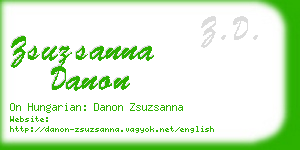 zsuzsanna danon business card